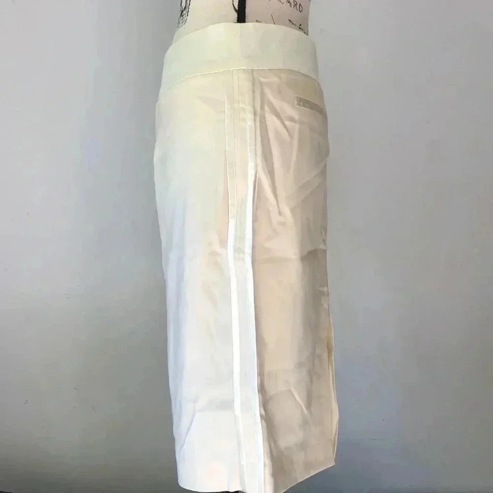 Club Monaco cream skirt